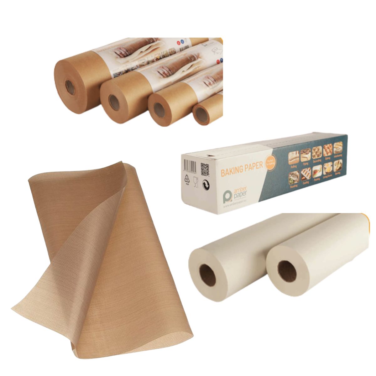 Maty silikonowe i papiery do pieczenia — wymiary pod blachy 60×40 i 58×78