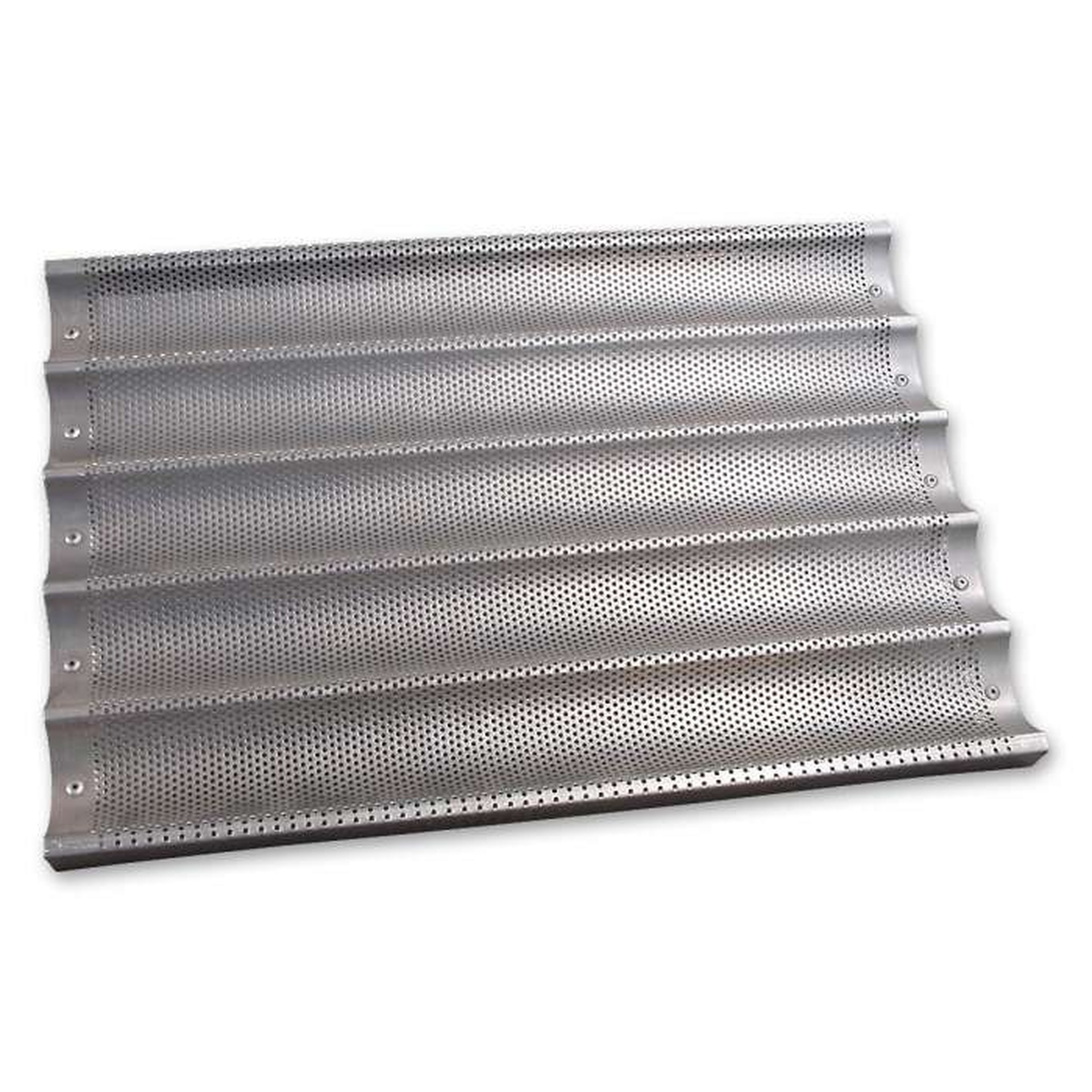 Blacha bagietkowa 60x80 cm z 8 muldami do pieczenia bagietek