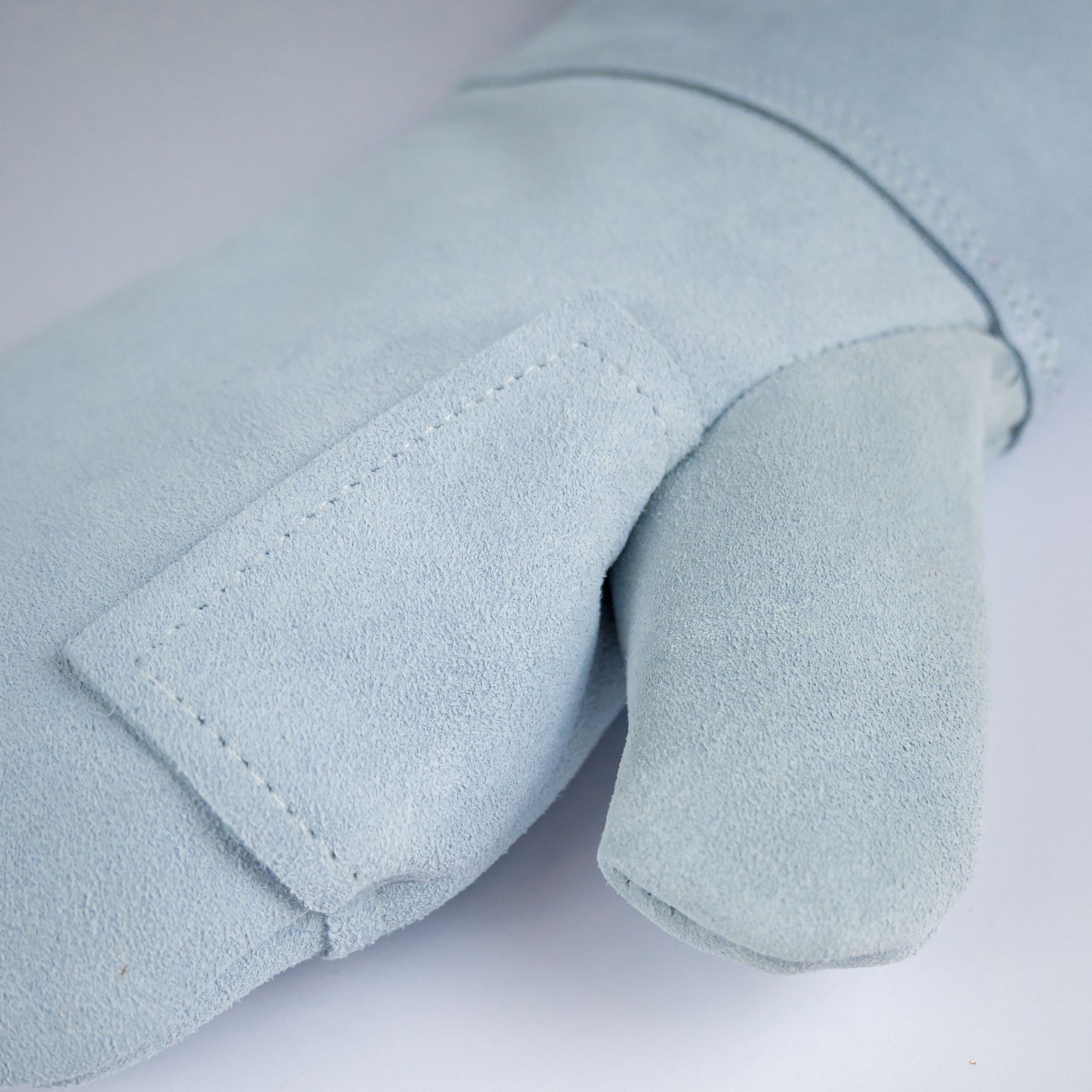 Rękawice piekarskie 1-palec WZMOCNIONE 31 cm do +300°C Skórzane - cechy