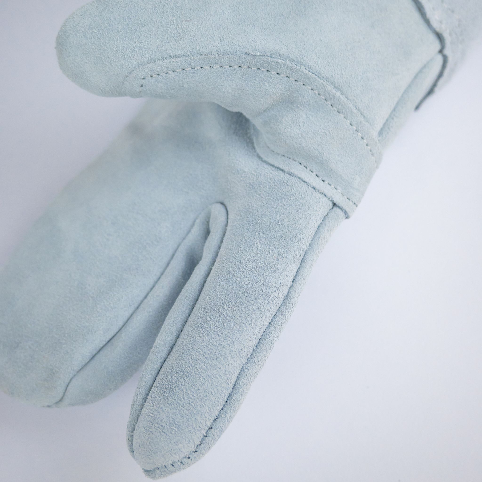 Rękawice piekarskie 3-palce WZMOCNIONE 36 cm do +300°C Skórzane - cechy